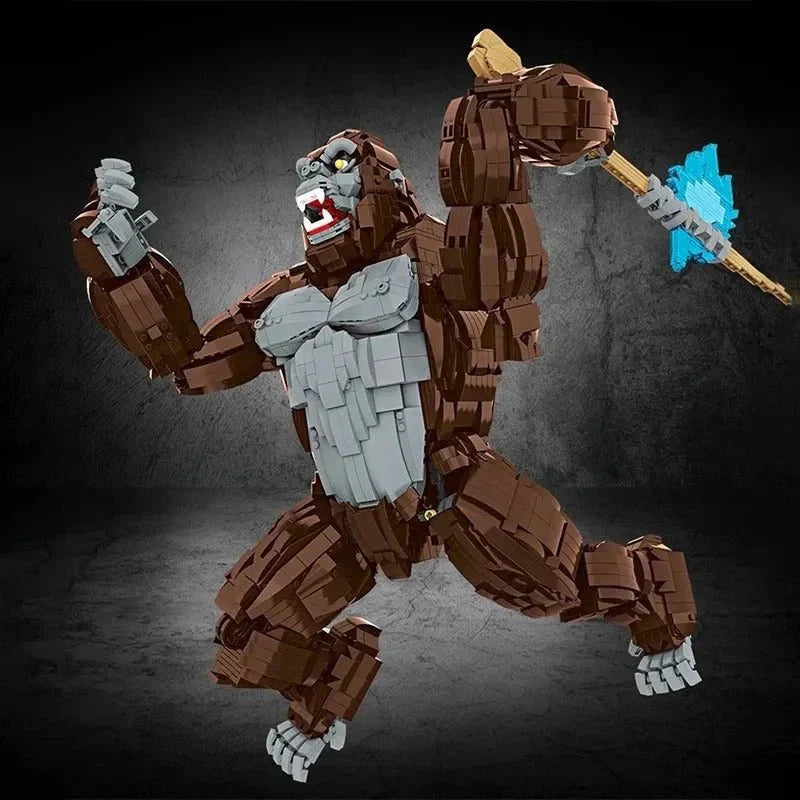 Movie Expert KING KONG Bricks Toy - Building Set | Power Brickz