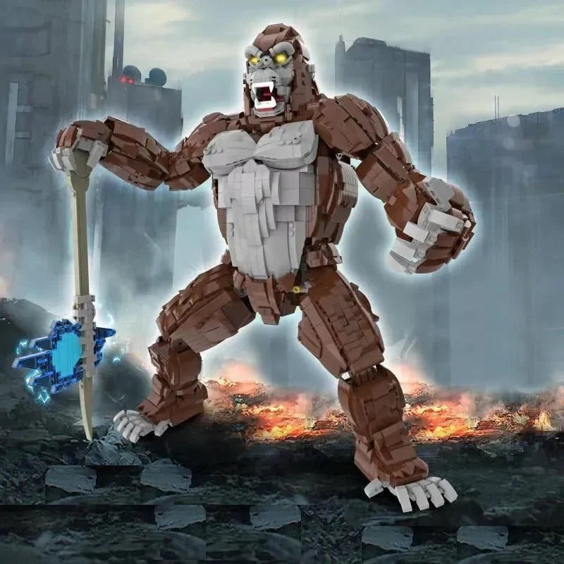 Movie Expert KING KONG Bricks Toy - Building Set | Power Brickz