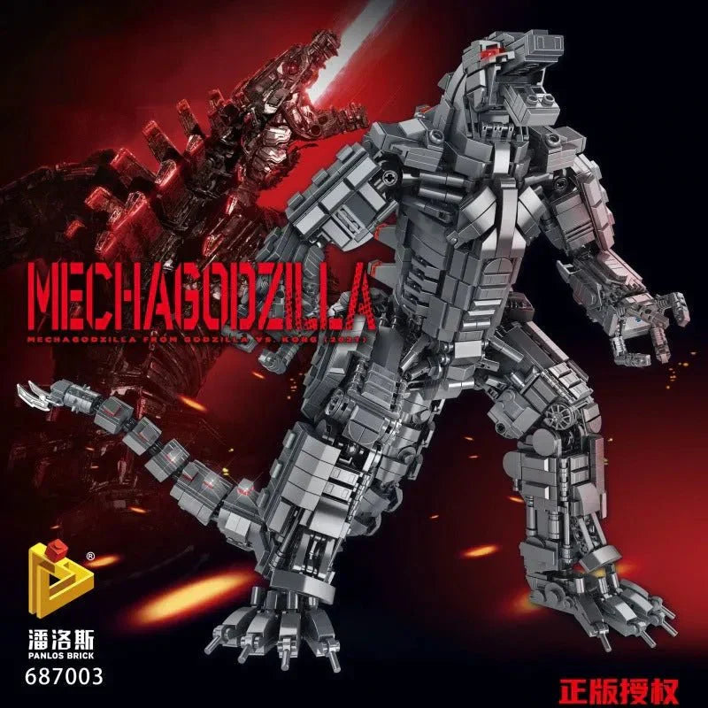Movie Expert Mecha Godzilla Bricks Toy - Building Set | Power Brickz