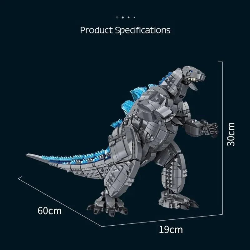 Movie Expert Monster Godzilla Bricks Toy | 2056pcs - Power Brickz