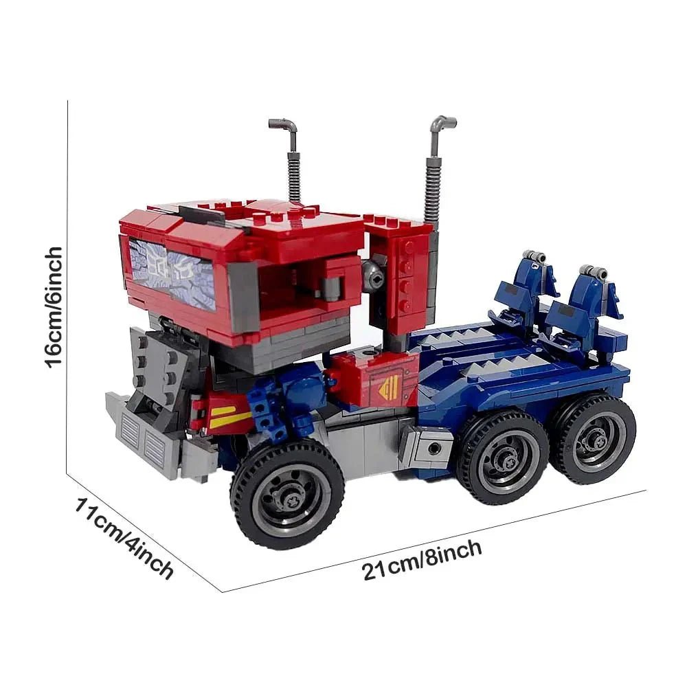 Movie Ideas Transform Optimus Prime Robot Bricks Toy | 928pcs - Power Brickz