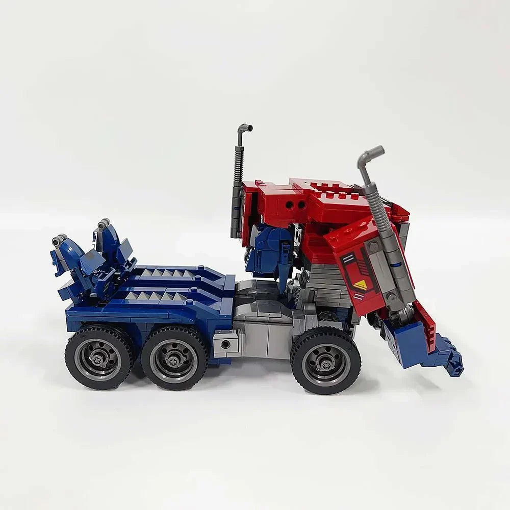 Movie Ideas Transform Optimus Prime Robot Bricks Toy - Building Set | Power Brickz