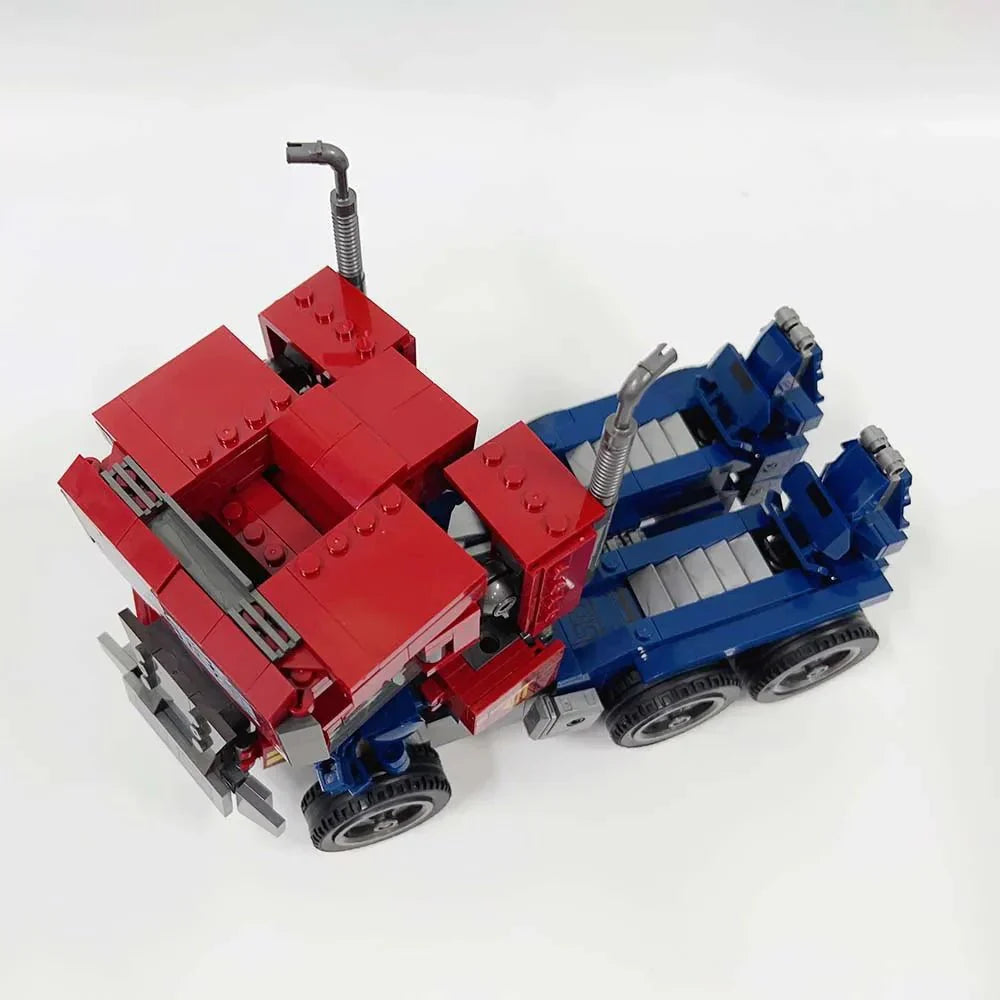Movie Ideas Transform Optimus Prime Robot Bricks Toy - Building Set | Power Brickz