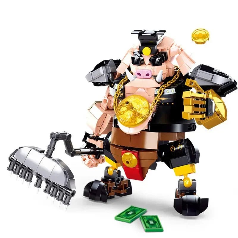 Movie King Monkie Pig Warrior Mecha Bricks Toy | 547pcs - Power Brickz
