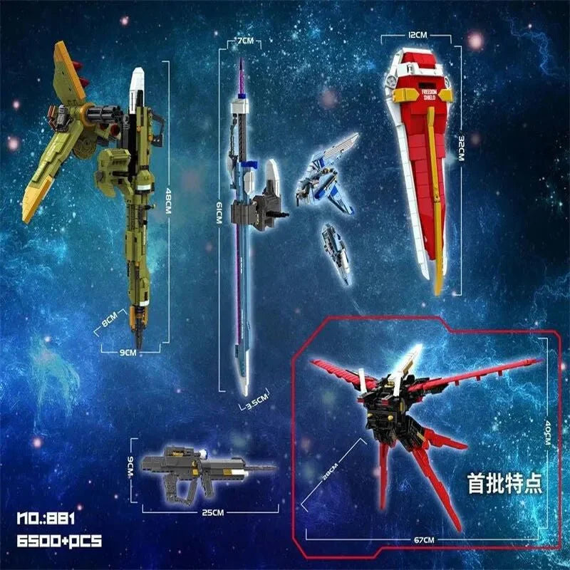 Movie Robot Warrior Mech Bricks Toy - Building Set | Power Brickz