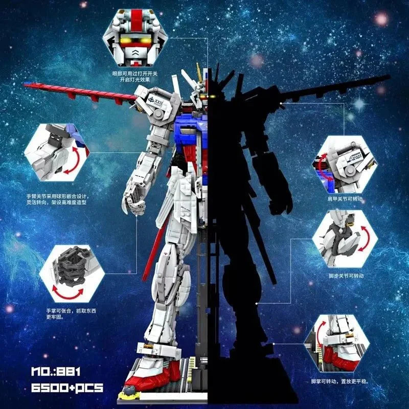 Movie Robot Warrior Mech Bricks Toy - Building Set | Power Brickz