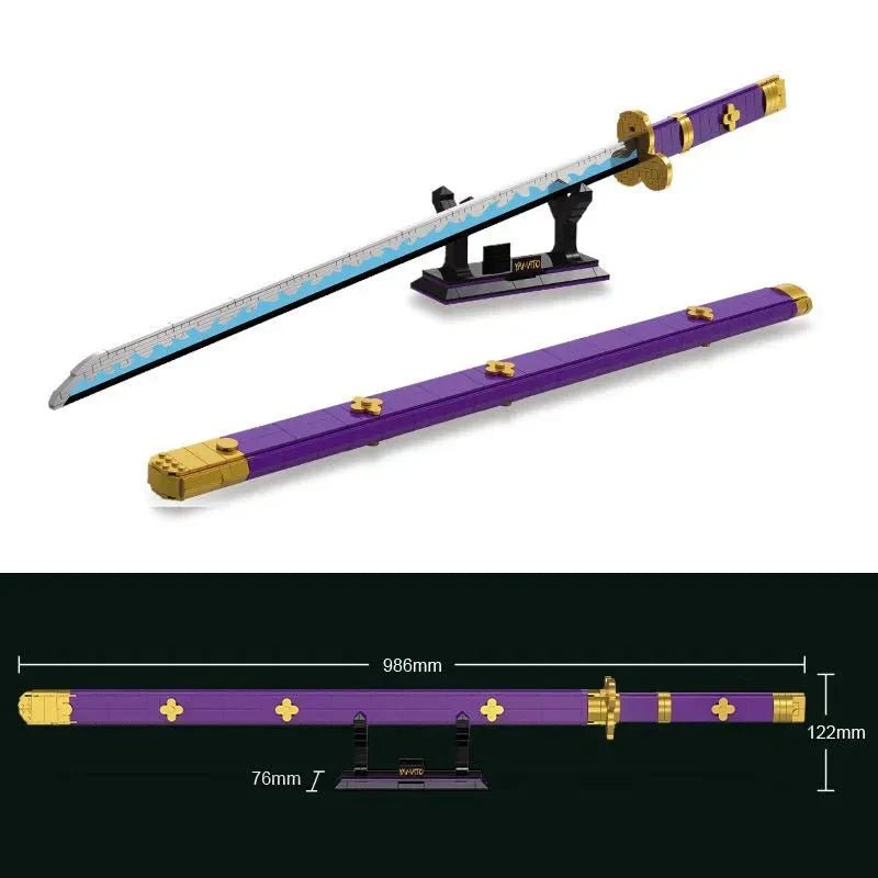 Movie YANMODAO Knife Sword | 936pcs - Power Brickz