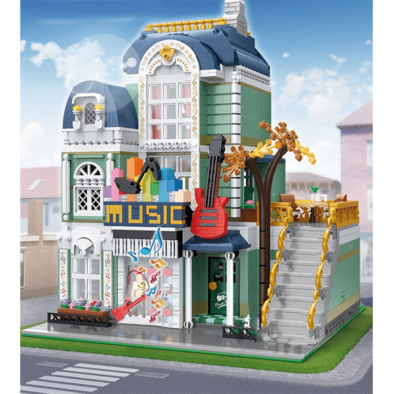 Music Store - Building Set | Power Brickz