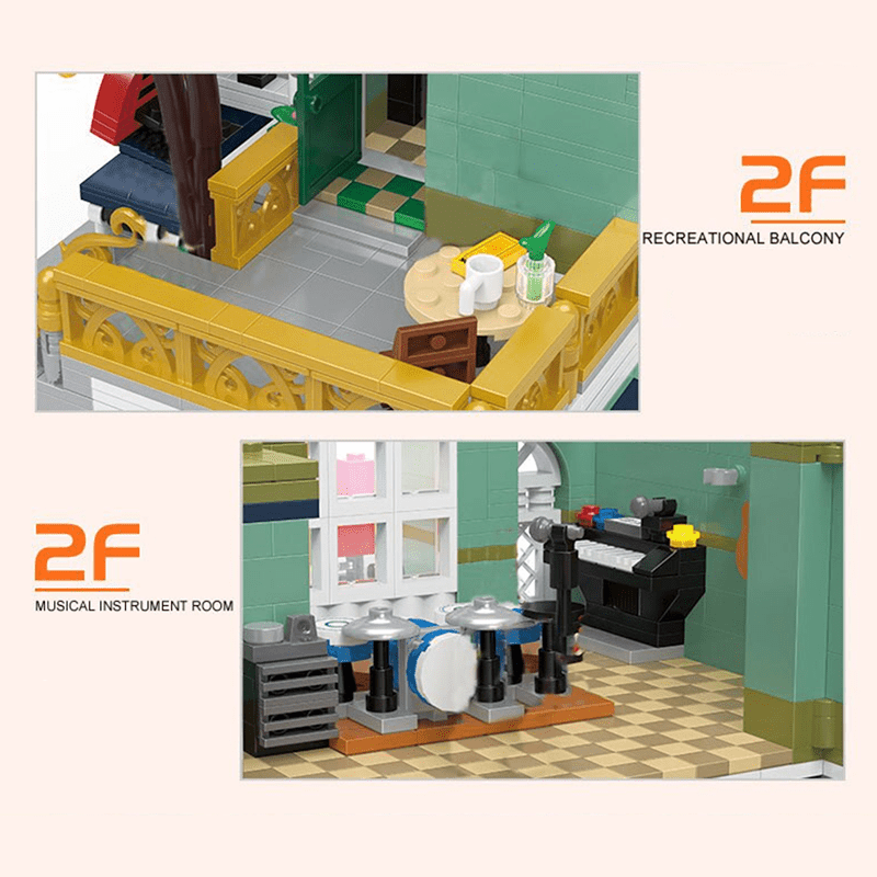 Music Store - Building Set | Power Brickz