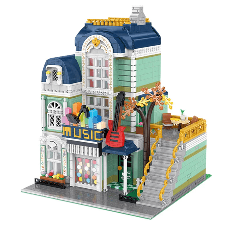 Music Store - Building Set | Power Brickz
