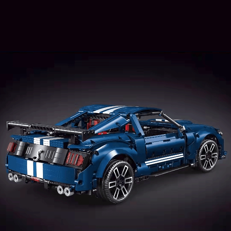 Supercharged Muscle Fastback - Building Set | Power Brickz
