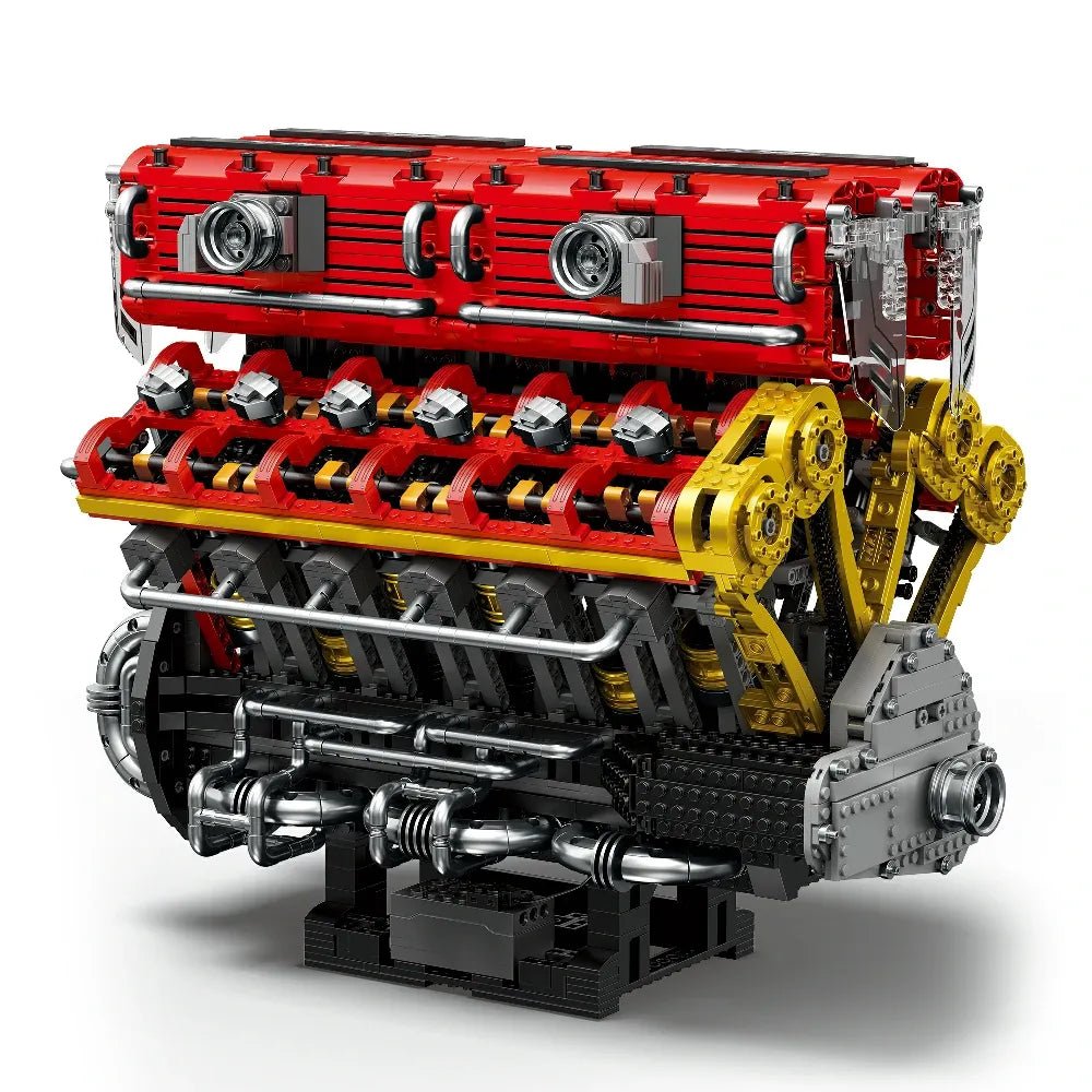 Naturally Aspired V12 Engine | 4719pcs - Power Brickz