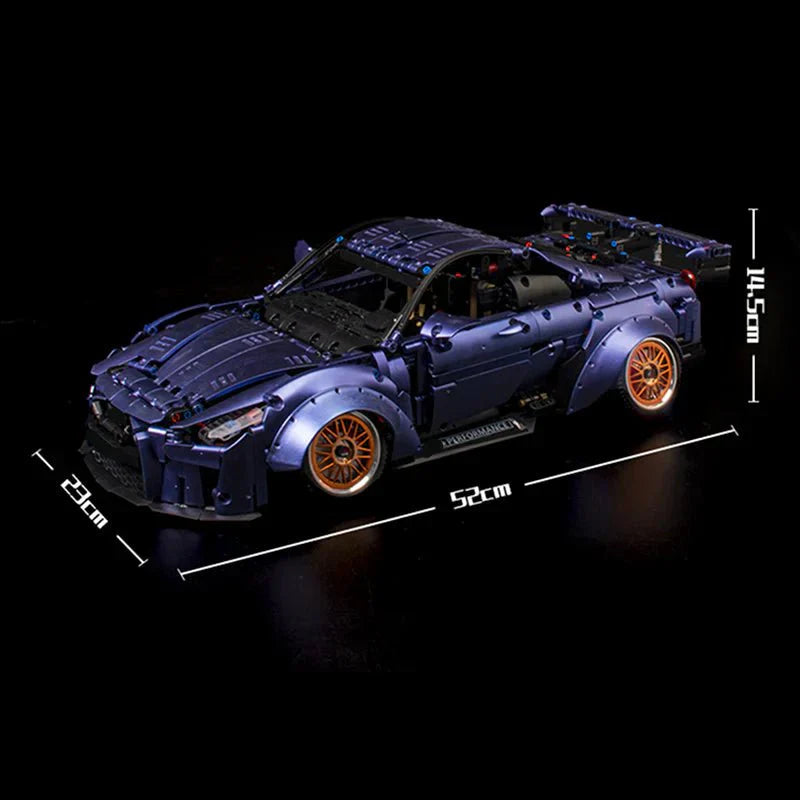 Stanced RGTR Godzilla Twin-Turbo - Building Blocks Set | Power Brickz