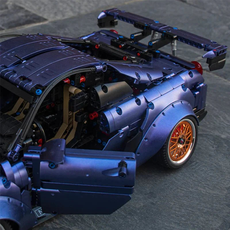 Stanced RGTR Godzilla Twin-Turbo - Building Blocks Set | Power Brickz