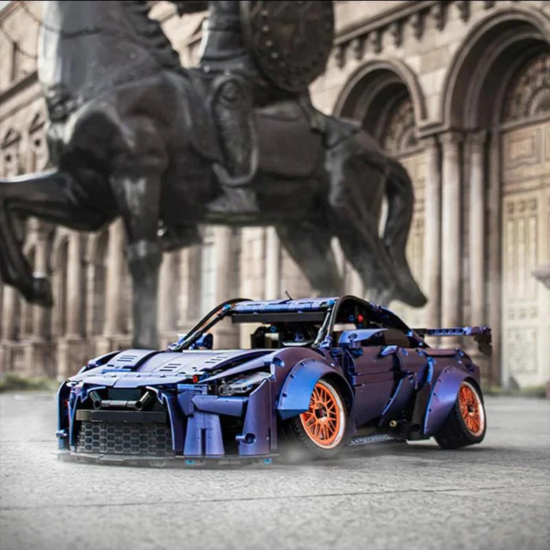 Stanced RGTR Godzilla Twin-Turbo - Building Blocks Set | Power Brickz