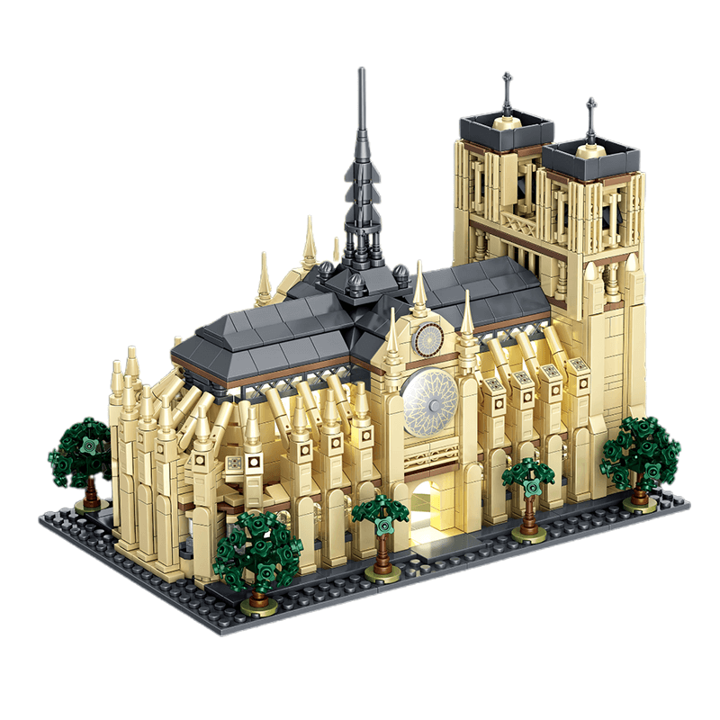 Notre Dame Cathedral - Building Set | Power Brickz