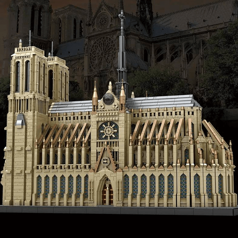 Notre Dame Cathedral - Building Set | Power Brickz