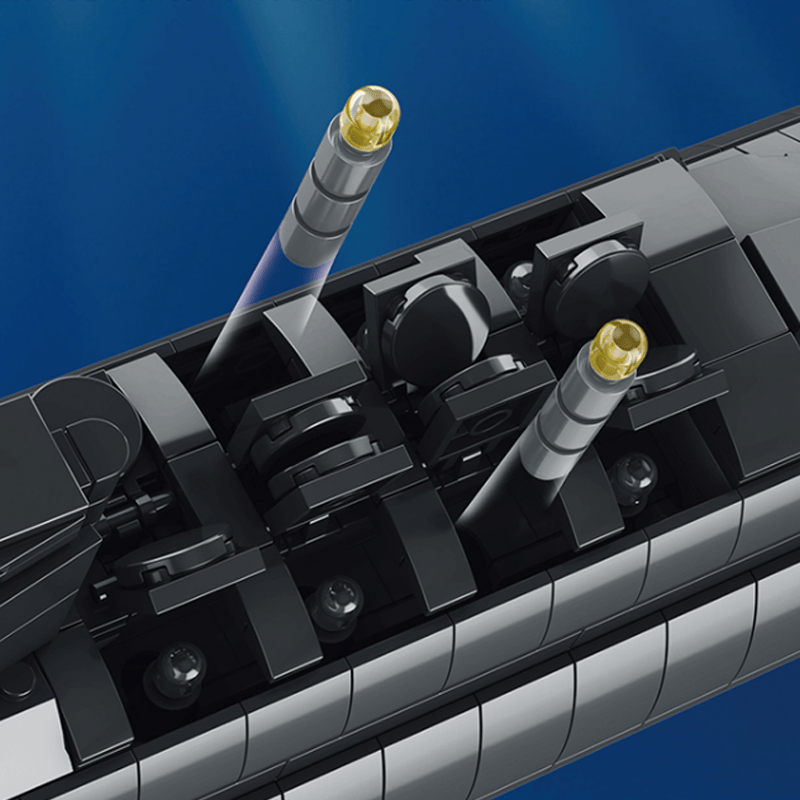Nuclear Submarine - Building Set | Power Brickz