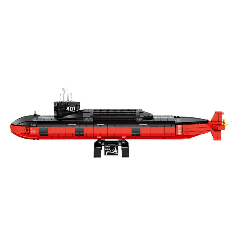 Nuclear Submarine - Building Set | Power Brickz