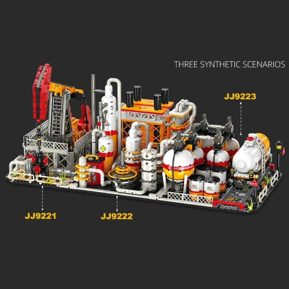 Offshore Oil Platform | 666pcs - Power Brickz