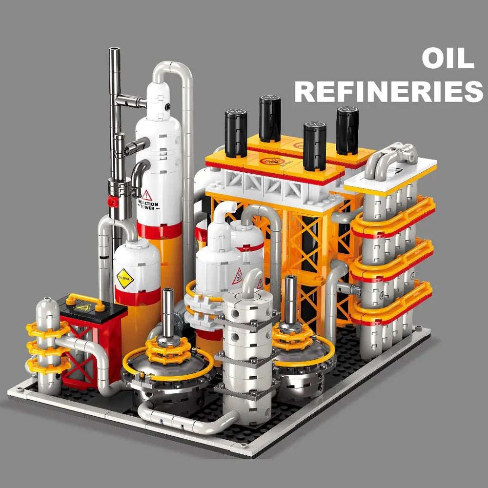 Offshore Oil Platform | 666pcs - Power Brickz