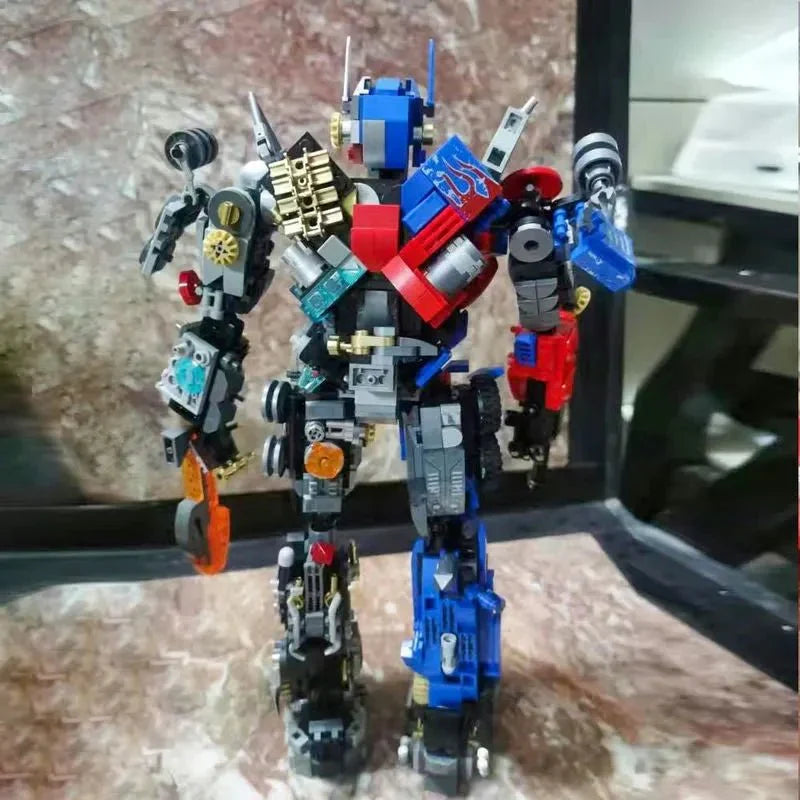 Optimus Prime Mecha Justice Robot Bricks Toy - Building Set | Power Brickz