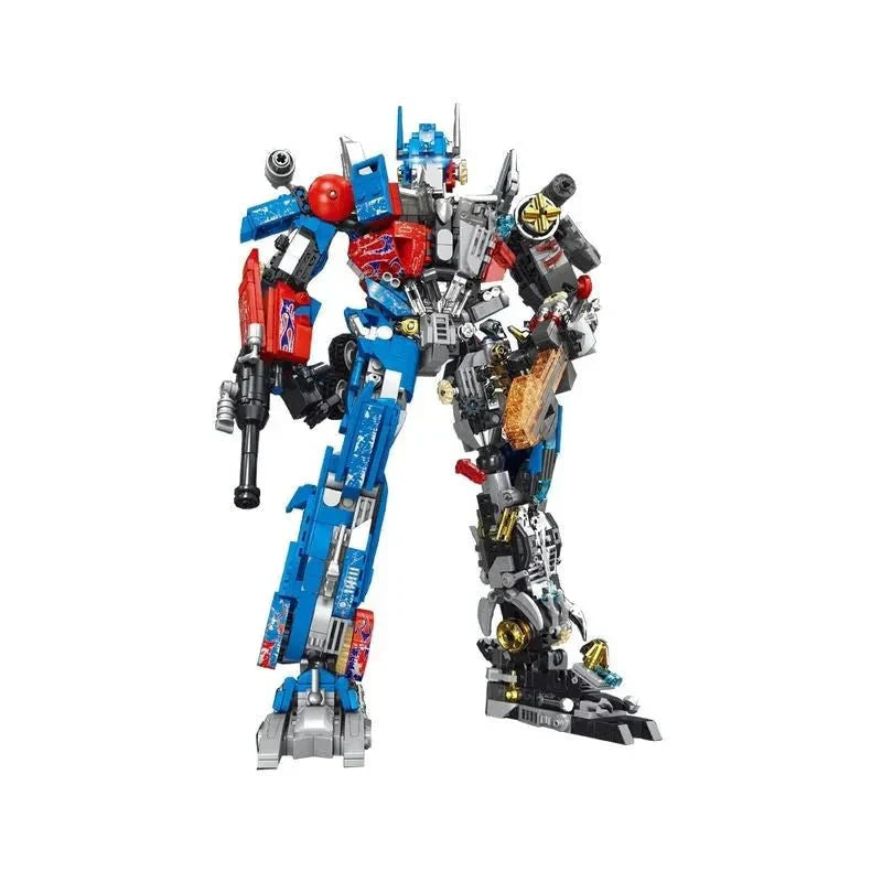 Optimus Prime Mecha Justice Robot Bricks Toy - Building Set | Power Brickz
