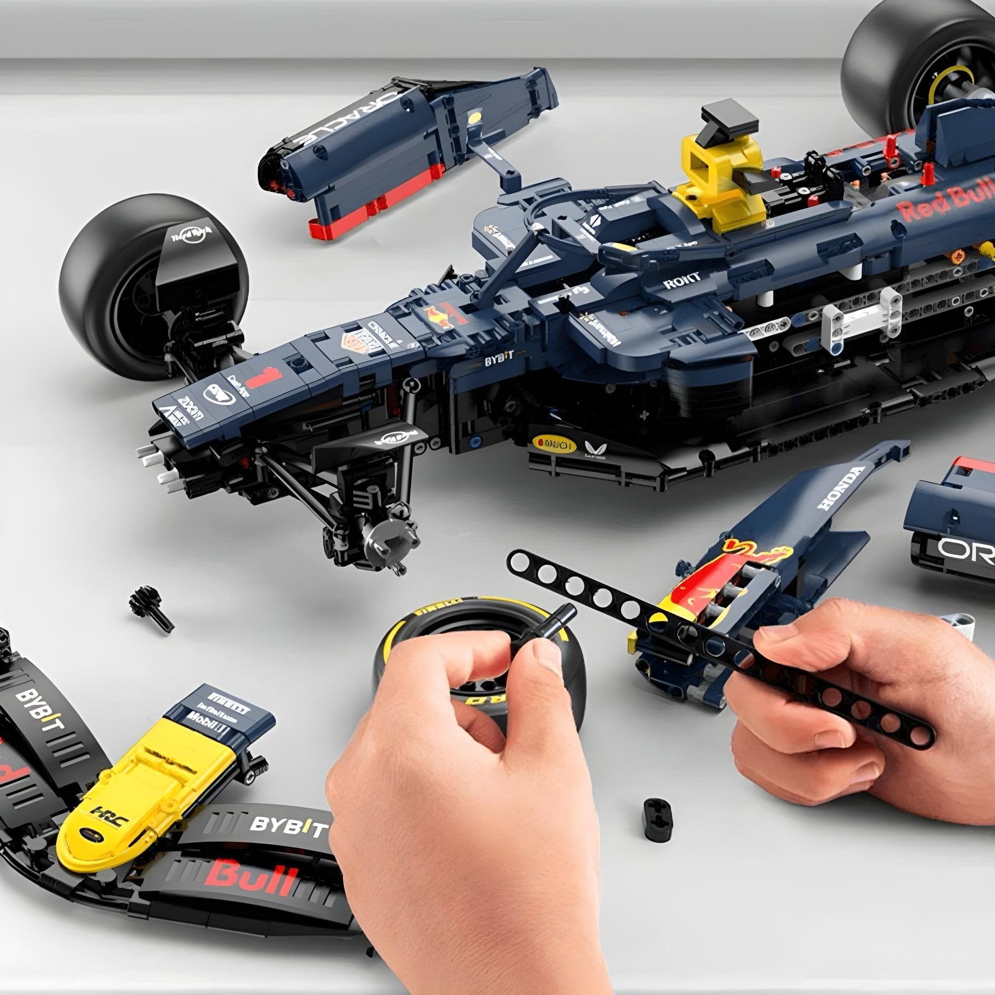 RBFormula 1 Racer - Building Blocks Set | Power Brickz