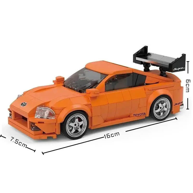 Toyota Supra A - Building Blocks Set | Power Brickz
