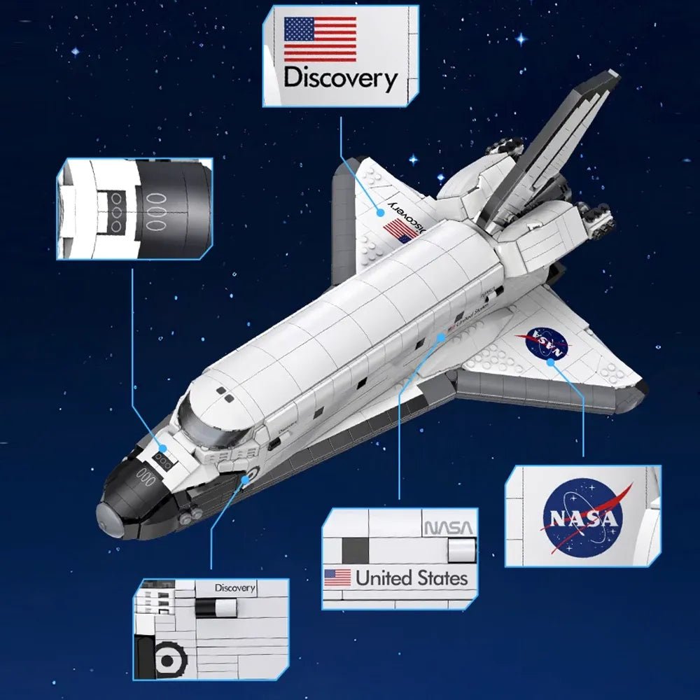 Orbiter Space Shuttle | 1827pcs - Power Brickz