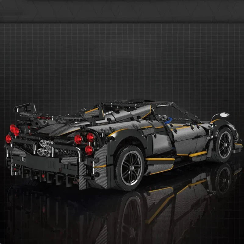 Carbon-Fiber Italian Hypercar - Building Blocks Set | Power Brickz