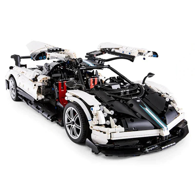 Carbon Huyara BC Hyper Roadster - Building Blocks Set | Power Brickz
