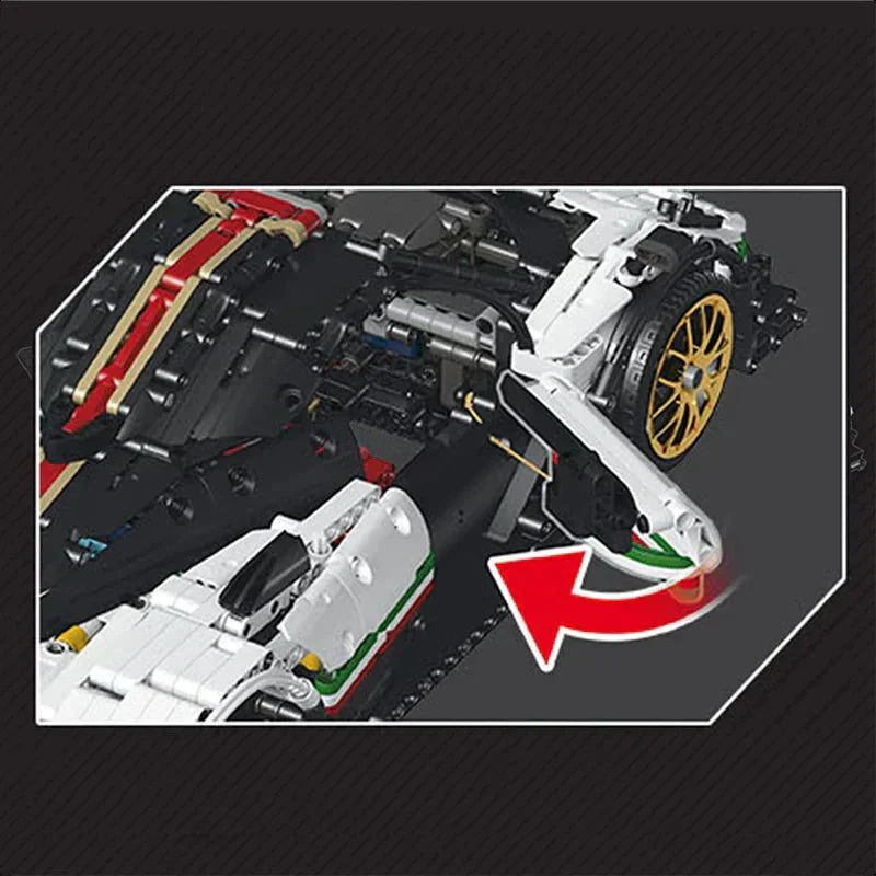 Track-Only VHypercar - Building Blocks Set | Power Brickz