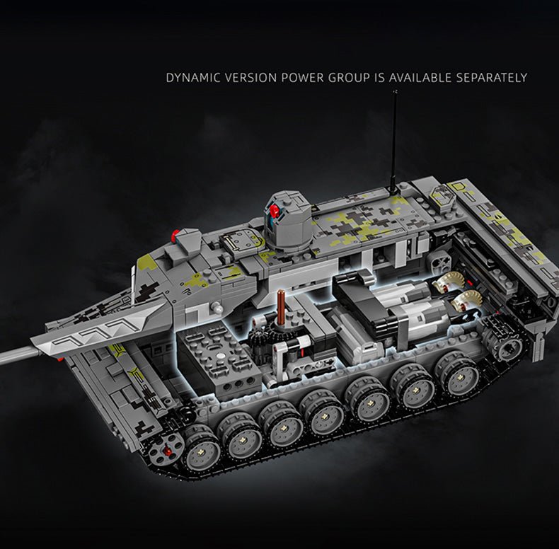 Panther KF51 main battle tank - Building Set | Power Brickz