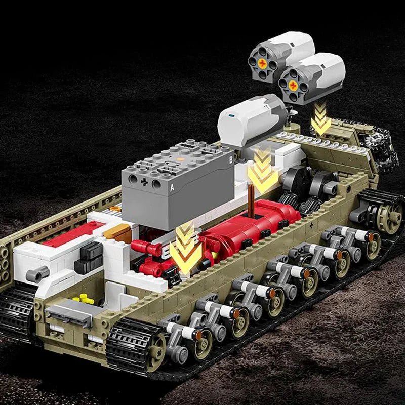 Panzer VIII Maus Tank Military | 3339pcs - Power Brickz