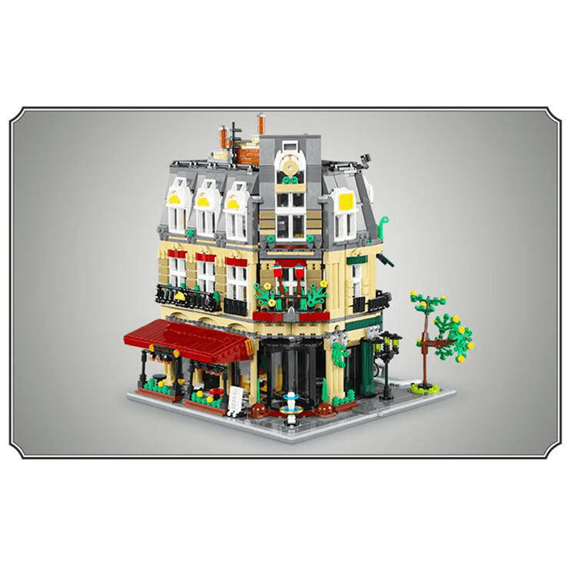 Parisian Street Architecture - Building Set | Power Brickz