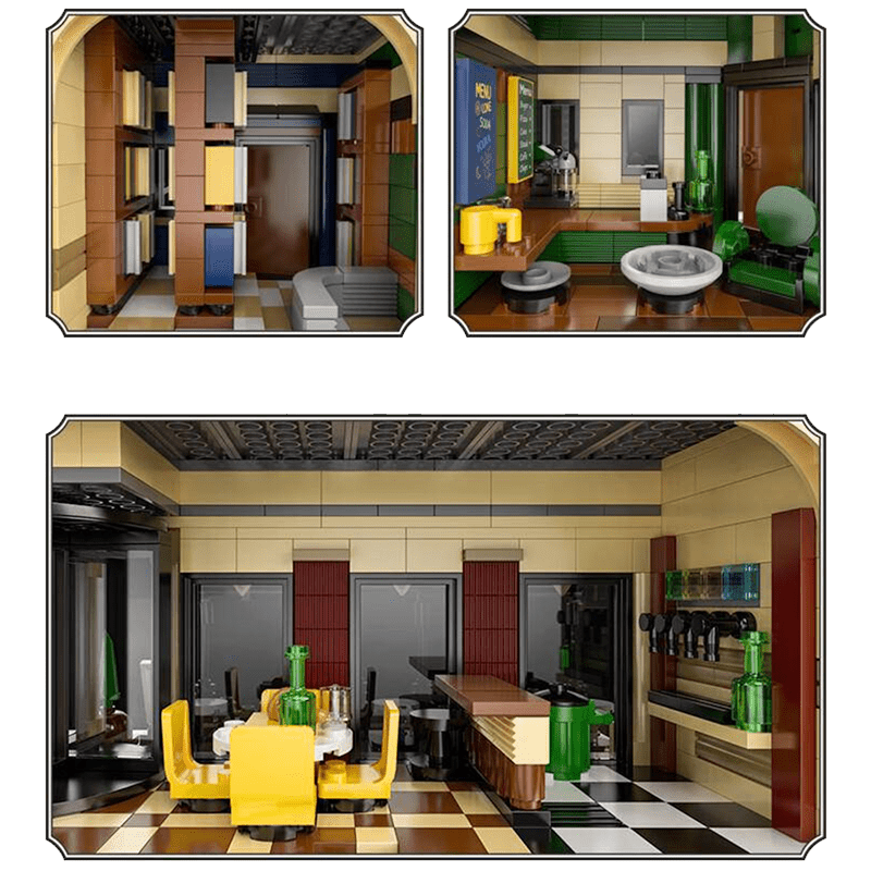 Parisian Street Architecture - Building Set | Power Brickz