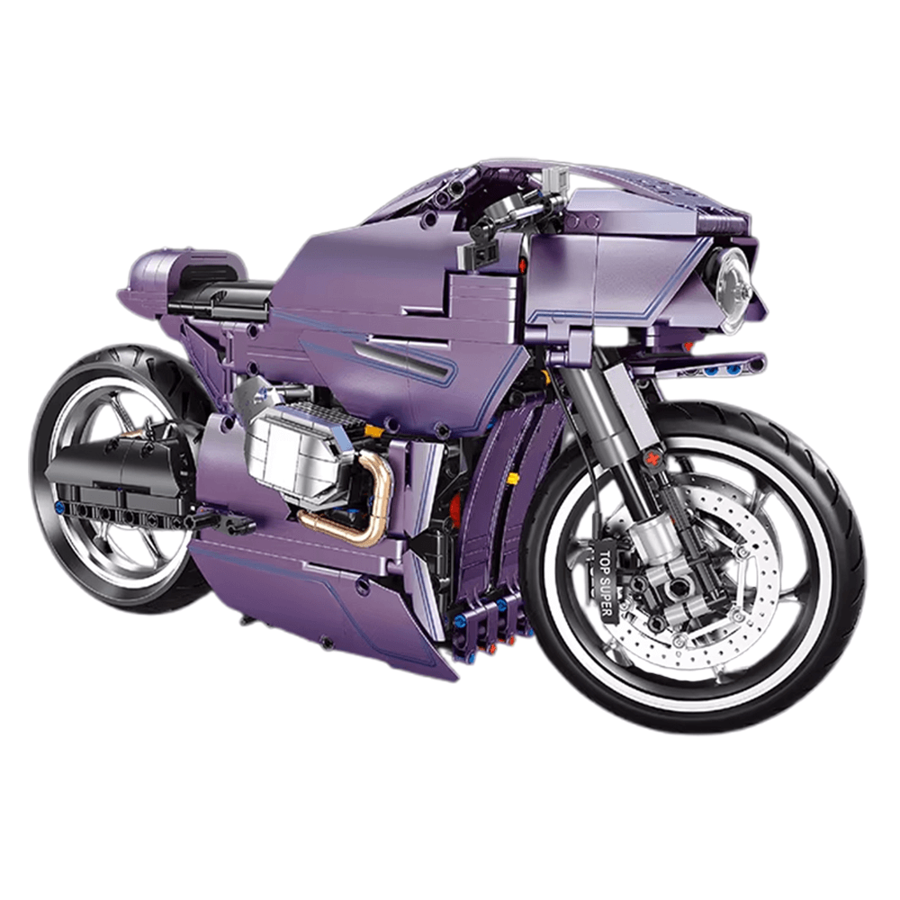 Futuristic Hyperbike - Building Blocks Set | Power Brickz