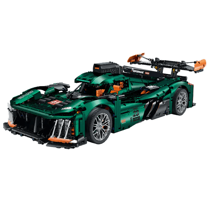 French Le Mans Hypercar 9x8 - Building Blocks Set | Power Brickz