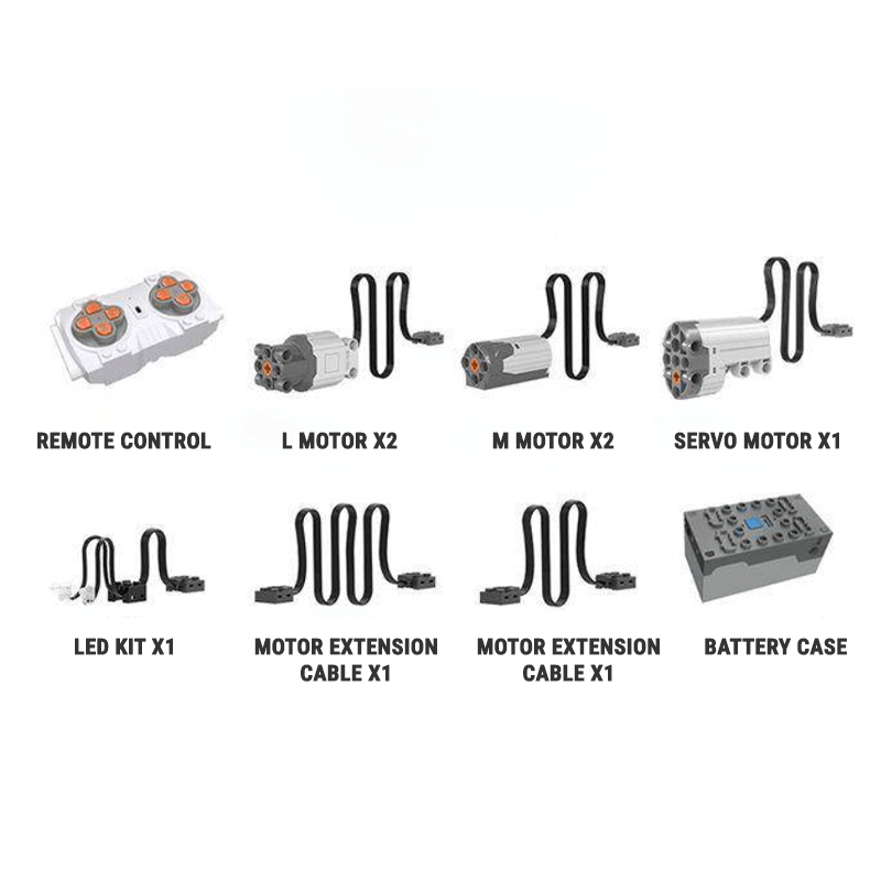 French Le Mans Hypercar 9x8 - Building Blocks Set | Power Brickz