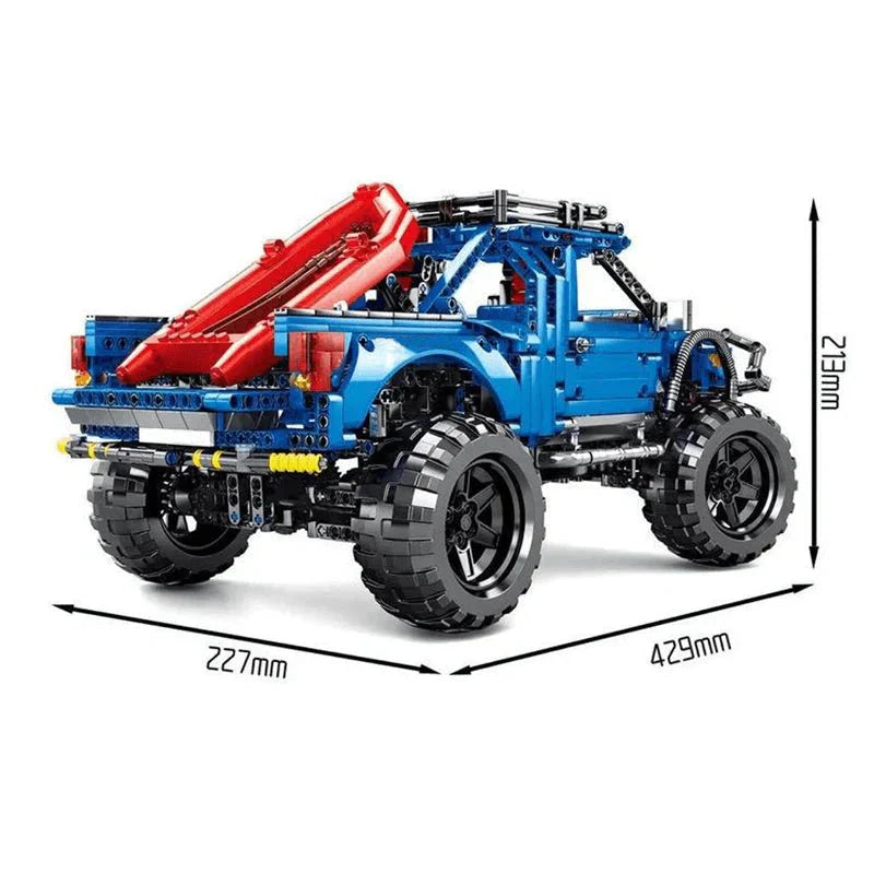 Pickup Beach Truck - Building Blocks Set | Power Brickz