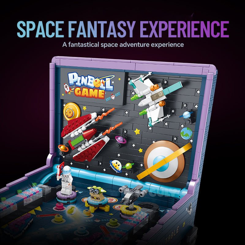 Pingball Game Go - Building Set | Power Brickz