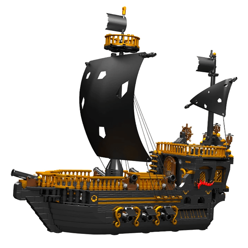 Pirate Ship - Building Set | Power Brickz
