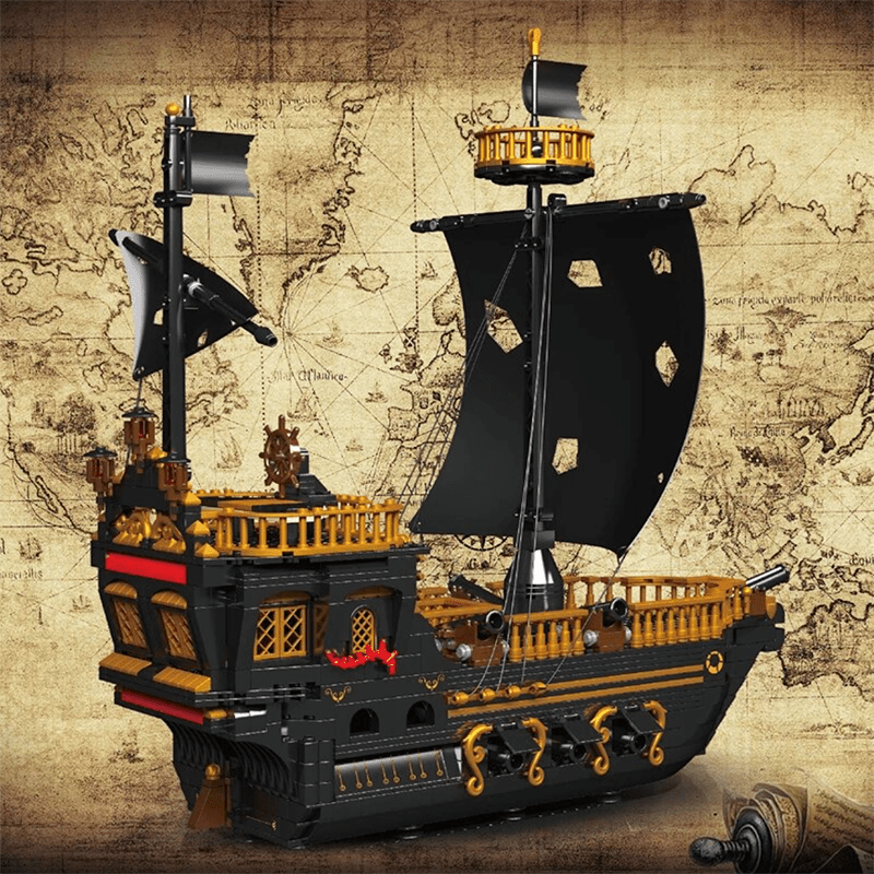 Pirate Ship - Building Set | Power Brickz