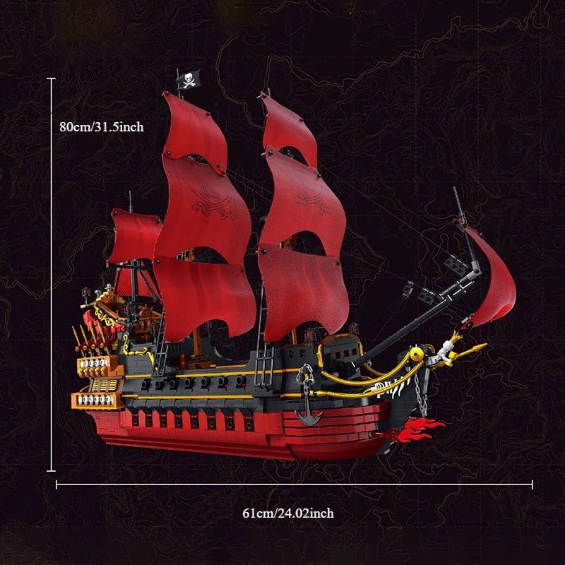 Pirates Of The Caribbean Queen Annes Revenge | 3694pcs - Power Brickz