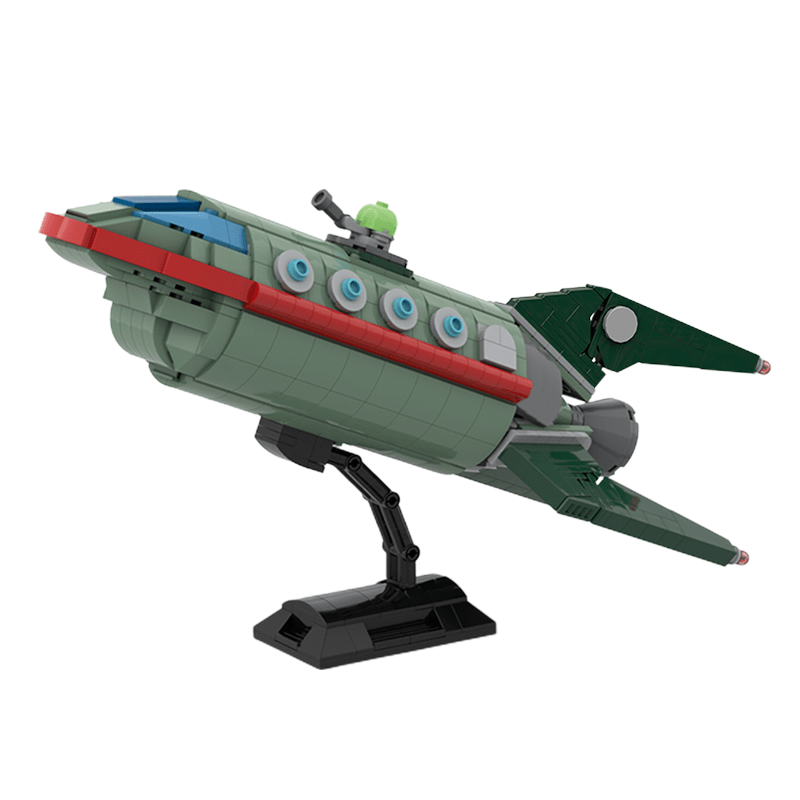 Planet Express Ship - Building Set | Power Brickz