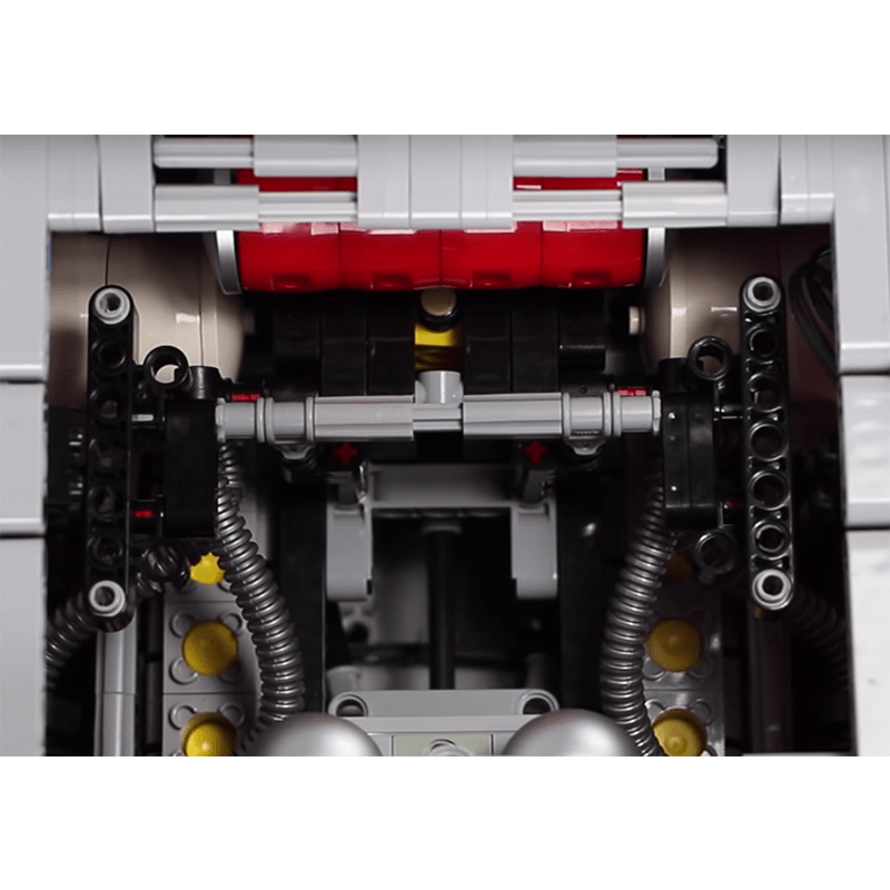 Pneumatic Airport Rescue Truck - Building Blocks Set | Power Brickz