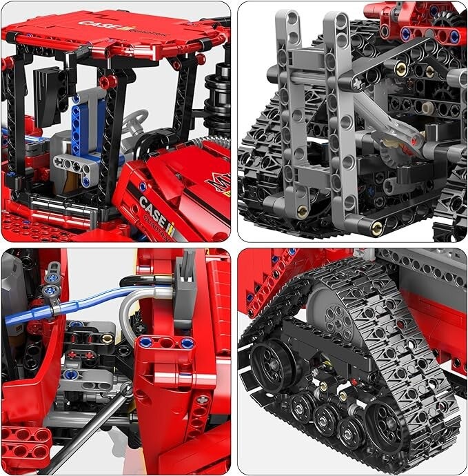 Pneumatic Crawler Tractor | 1698pcs - Power Brickz