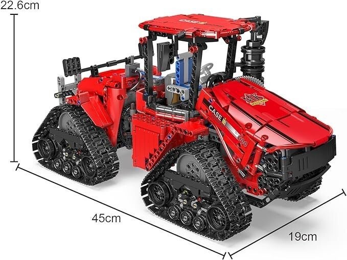 Pneumatic Crawler Tractor | 1698pcs - Power Brickz