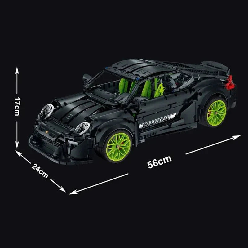 Cayman Sport Coupe - Building Blocks Set | Power Brickz